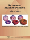 reviews of modern physics